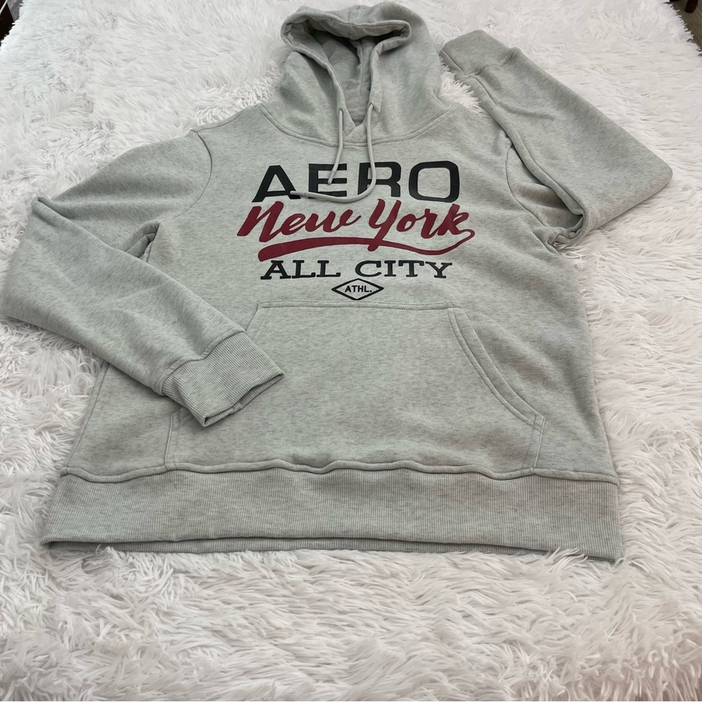 AERO HOODIE MEDIUM MENS GRAY